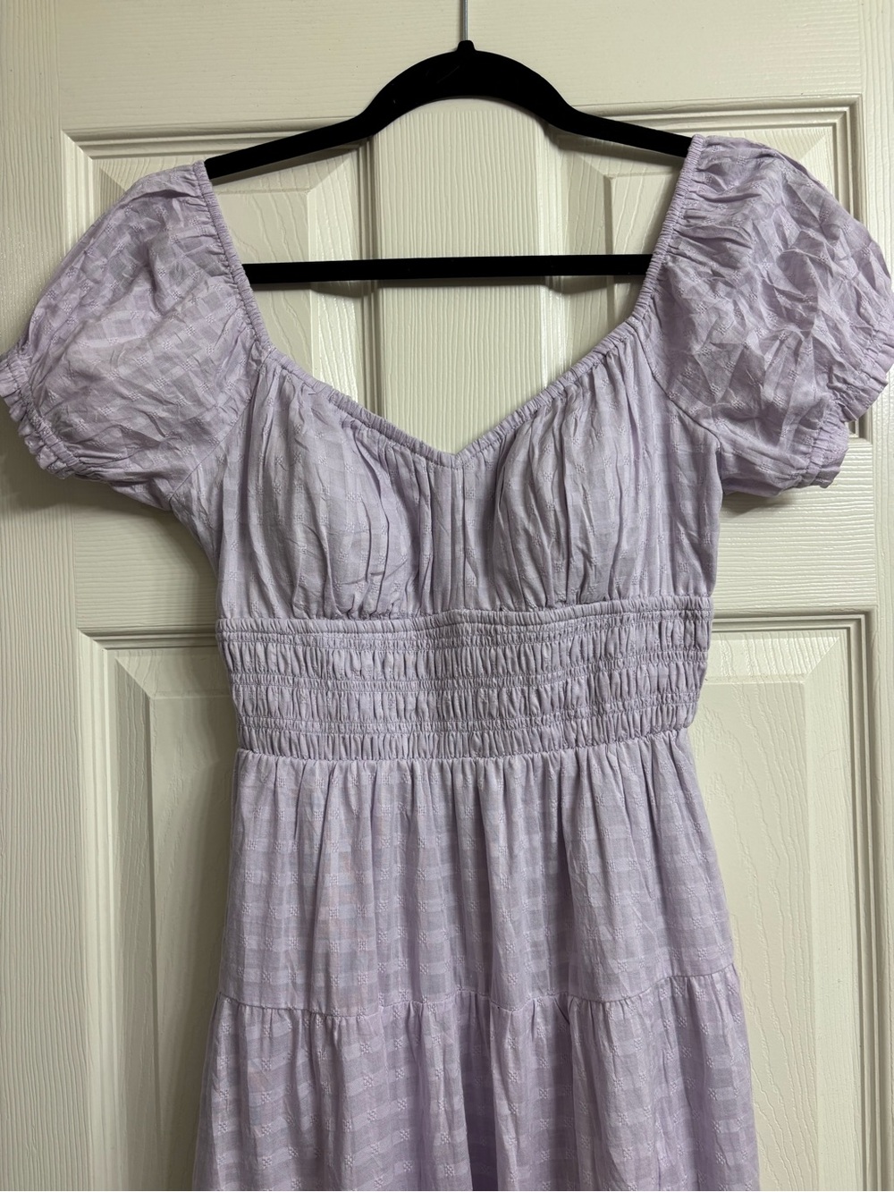 NWT Hollister Lilac Maxi Dress with Side Slit - Picture 4 of 7